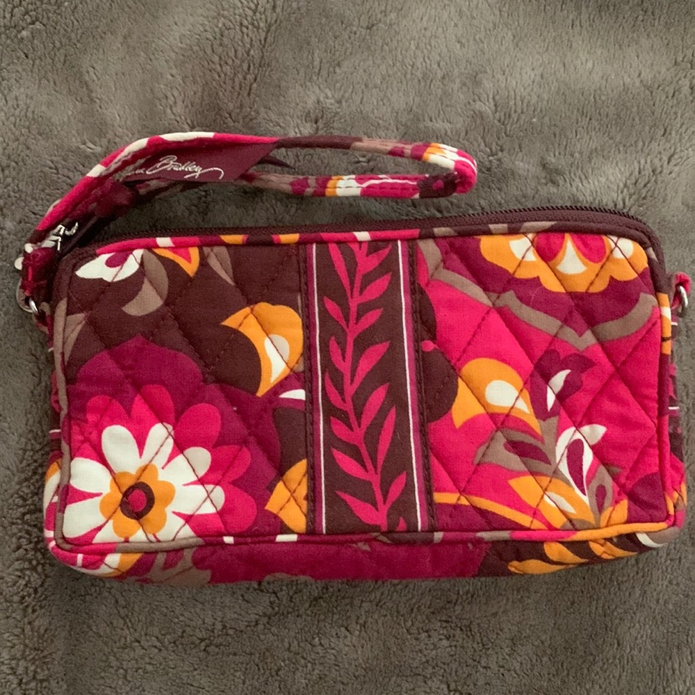 Vera Bradley never used small wristlet 7x3.5 in